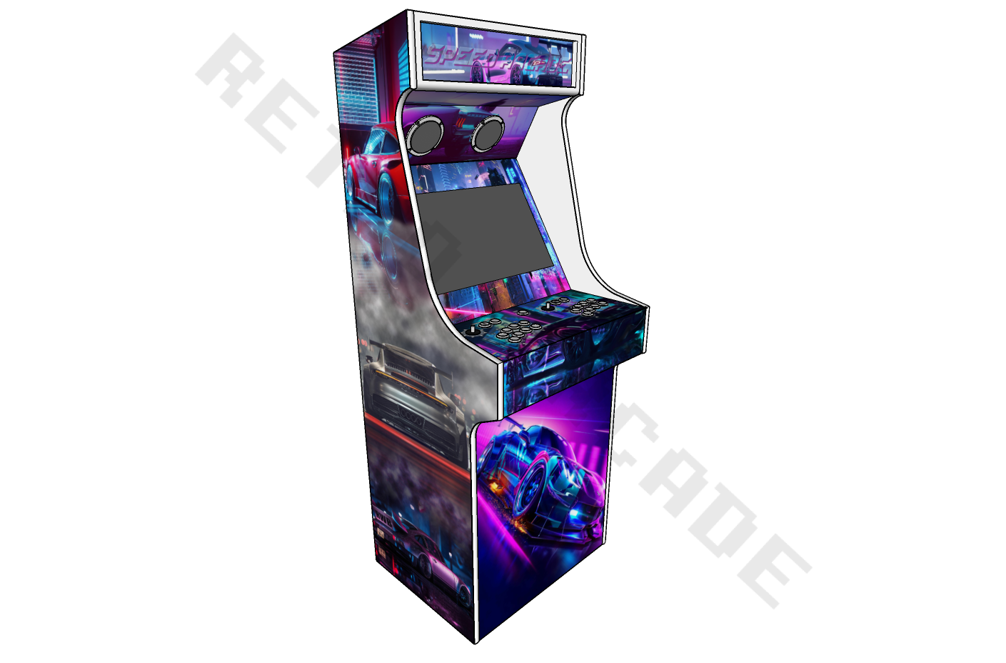 Voitures de luxe vue droite1