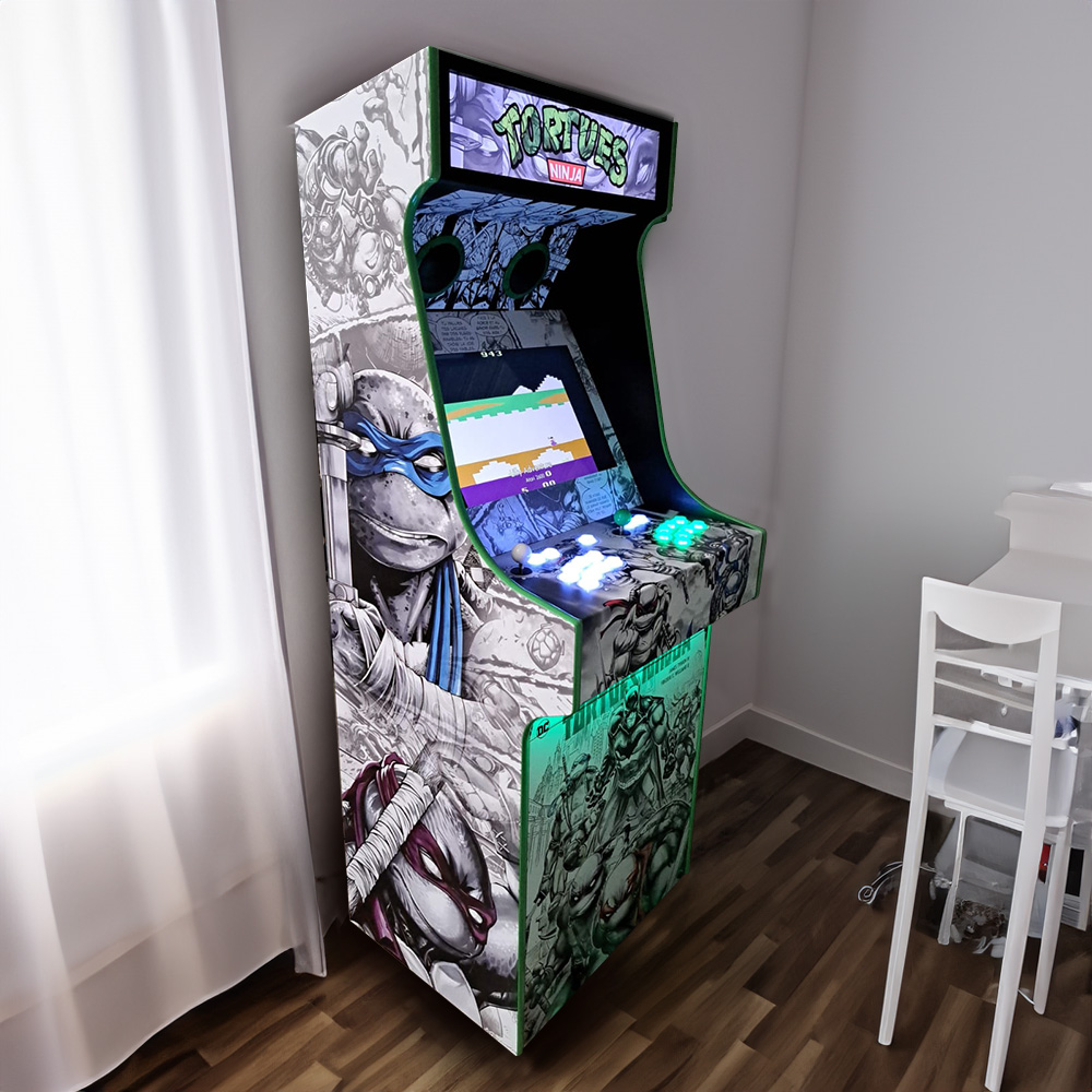 Borne d'arcade photo tortues Ninja (fond)