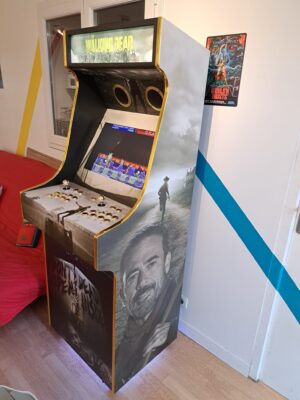 Borne d'arcade Walking Dead personnalisée