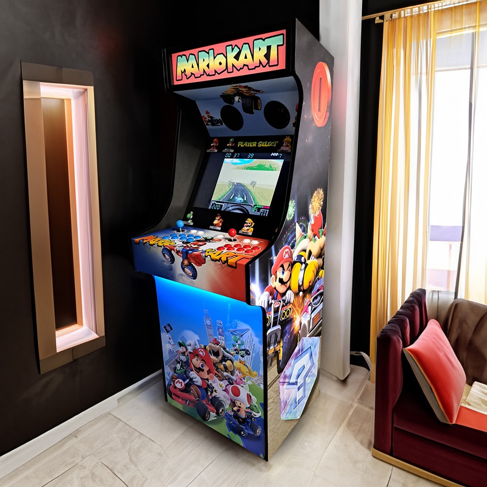 Borne d'arcade photo Mario Kart