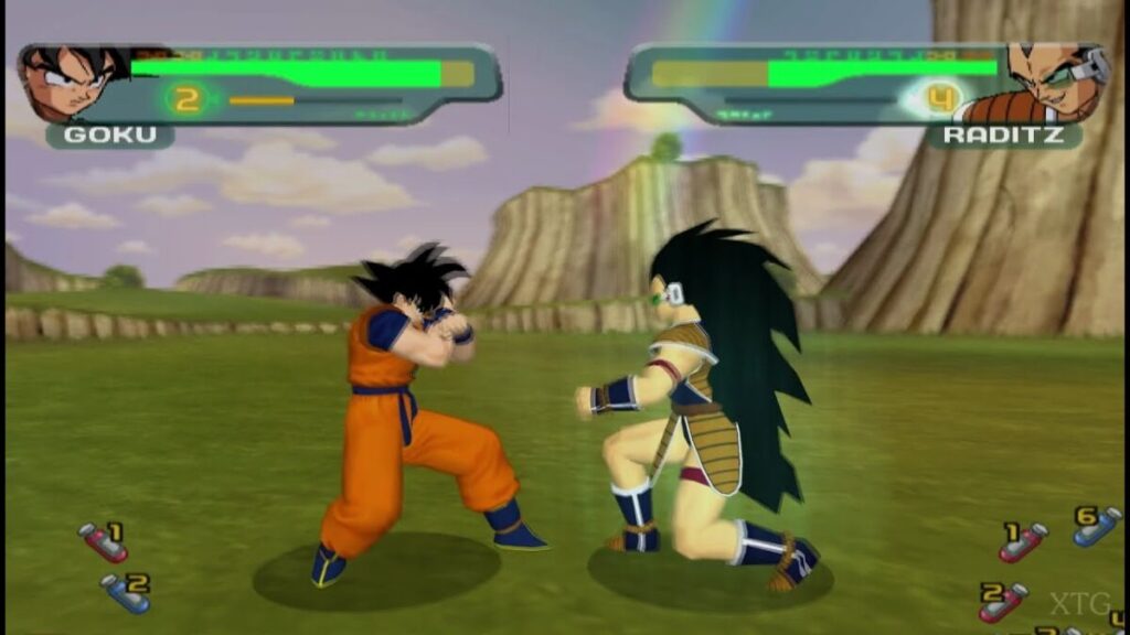 Combat Dragon Ball Z Budokai sur borne arcade