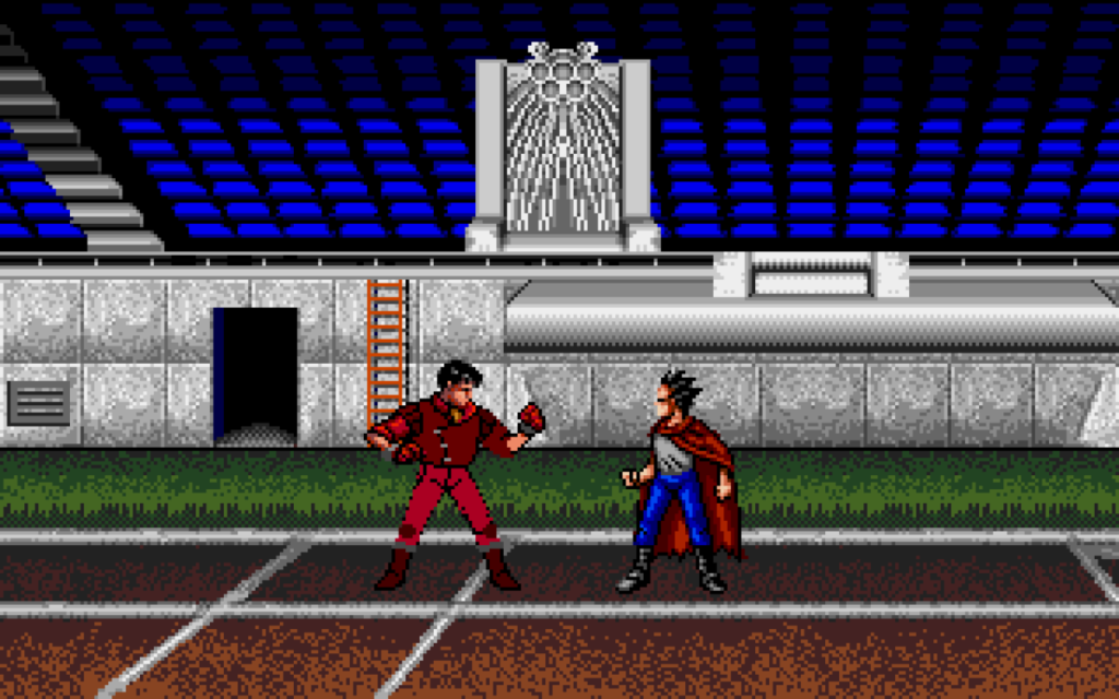 Scene du jeu video Akira sur borne arcade