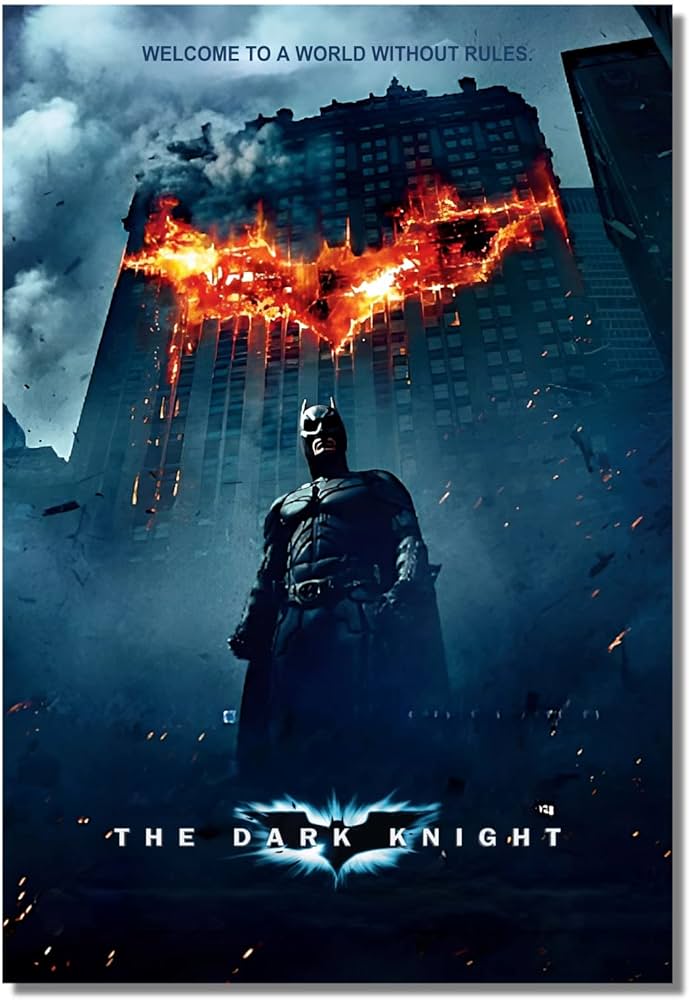 Affiche du film Batman The Dark Knight pour la borne arcade Batman