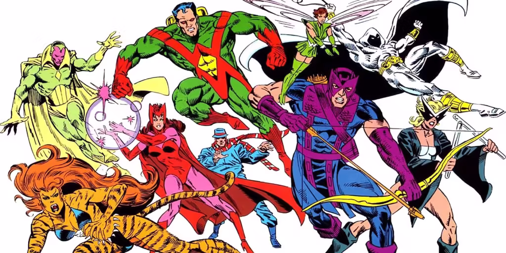 couverture comics West Coast Avengers