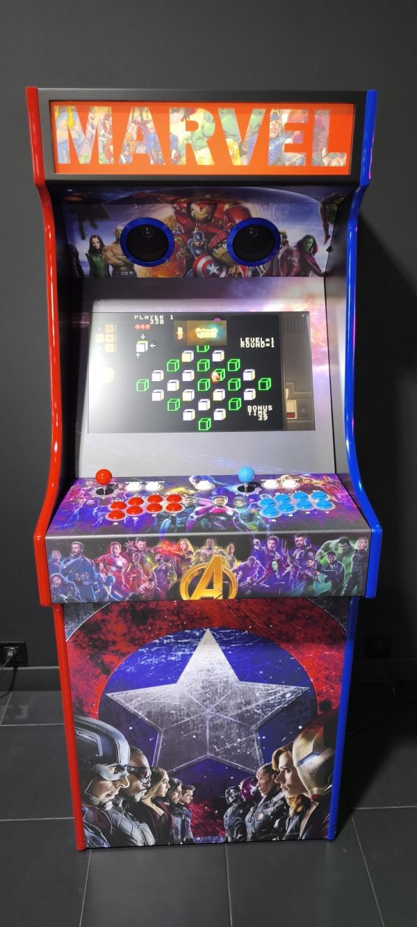 Stickers Avengers Modèle 2 Pour Borne D'arcade - Neuf - Fabrication France - Décoration Gaming