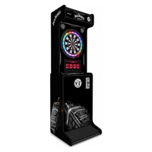 Dartcab professionnel Jack Daniel's – vignette catalogue Dartcab professionnel Jack Daniel's avec monnayeur, vue 3D côté gauche