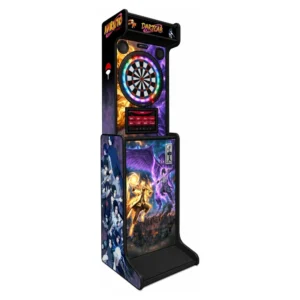 Dartcab professionnel Naruto – vignette catalogue Dartcab professionnel Naruto avec monnayeur, vue 3D côté gauche
